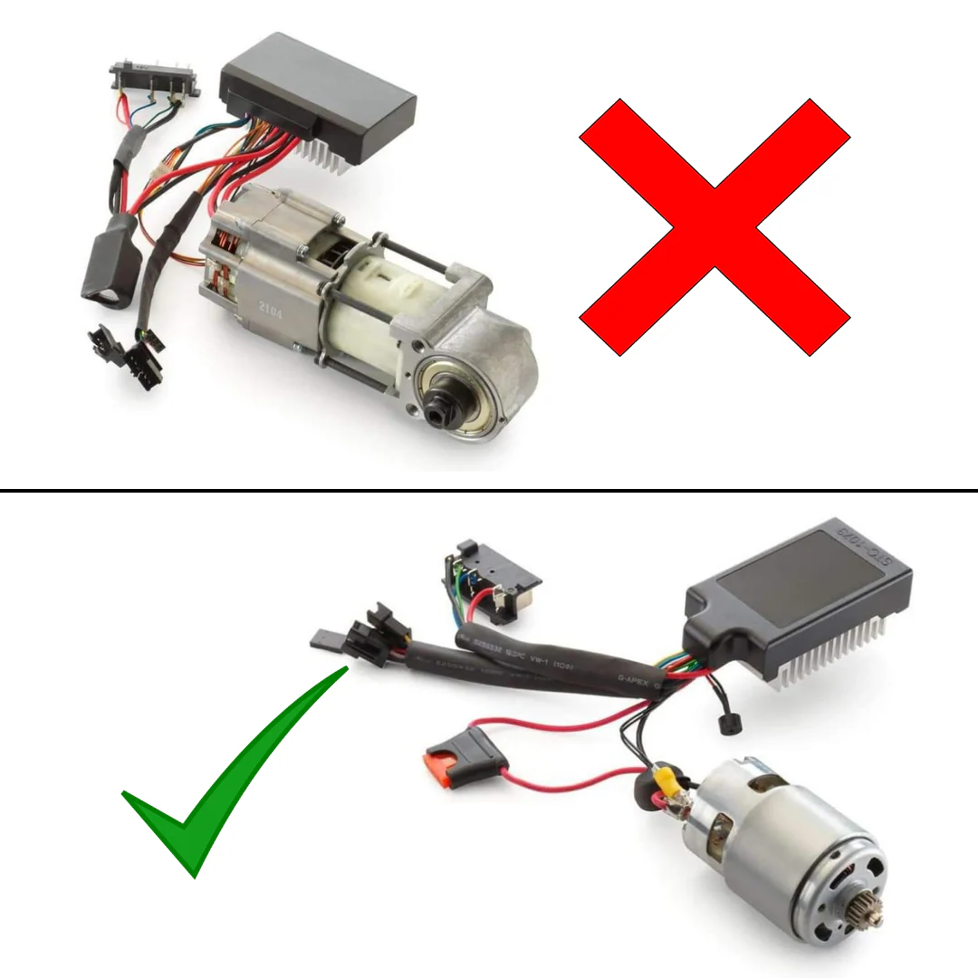 Replacement ESC und Motor-Kombo – 12/16eDRIVE Brushed