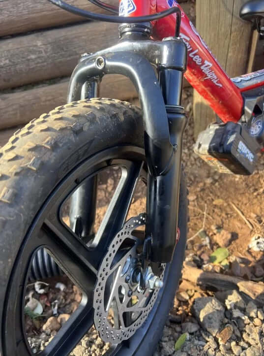 H&S kit de frână cu disc frontal pentru furcă cu suspensie hidraulică Stacyc 16