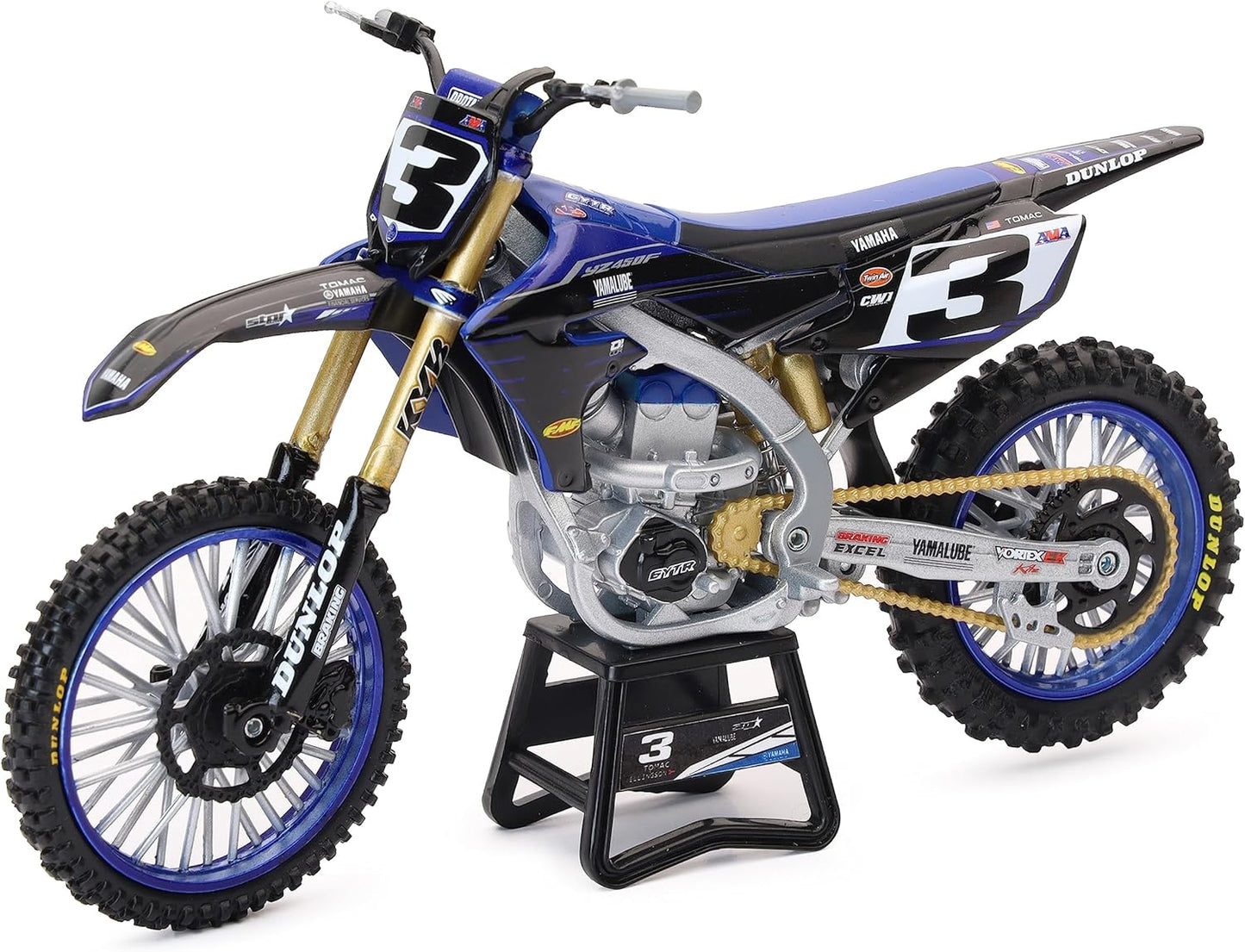 🏁Eli Tomac Edition - model Yamaha YZ450F u mjerilu 1:12 tvrtke New-Ray